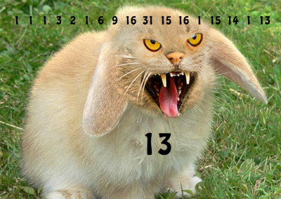 Sum or Difference – Mutant Fibonacci Bunny